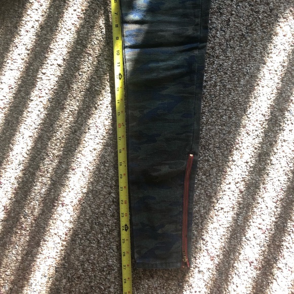 Etienne Marcel red zipper safari jeans - Picture 6 of 6